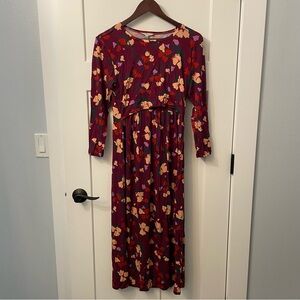 Nursing Midi Dress